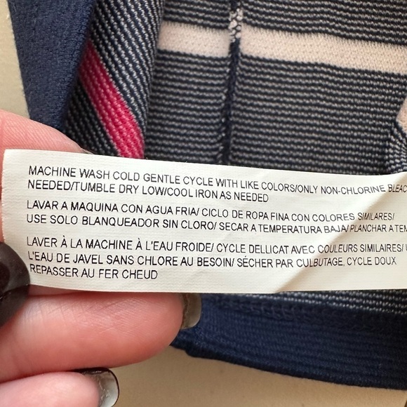 Draper James x Eloquii Ottoman Stripe Dress 14 - Picture 5 of 12